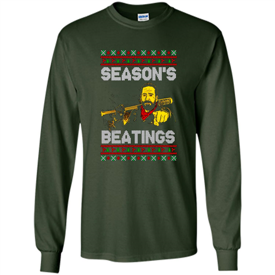 Negan Season's Beatings Christmas PINGPONG
