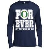 Oregon Ducks Forever For ever not just when we win - Canvas Long Sleeve T-Shirt