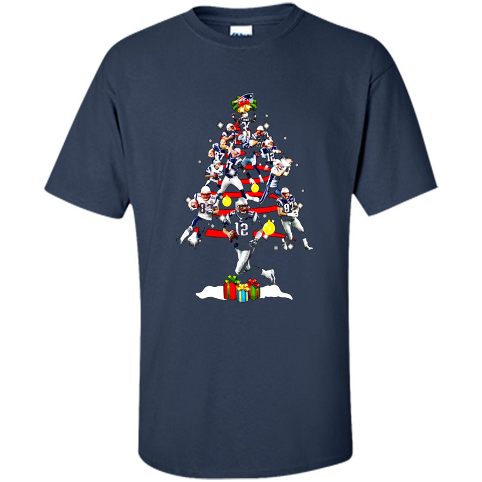 NEW ENGLAND PATRIOTS PLAYERS CHRISTMAS TREE PINGPONG