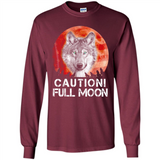 Caution Full Moon Werewolf