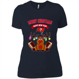 Tampa Bay Buccaneers NFL Reindeer Funny Merry Christmas And Happy New Year