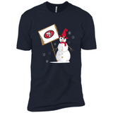 San Francisco 49ers Snowman Funny