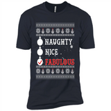 Naughty Nice Fabulous - Premium Short Sleeve T-Shirt