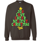 Joy Love Cheer Believe Christmas Tree