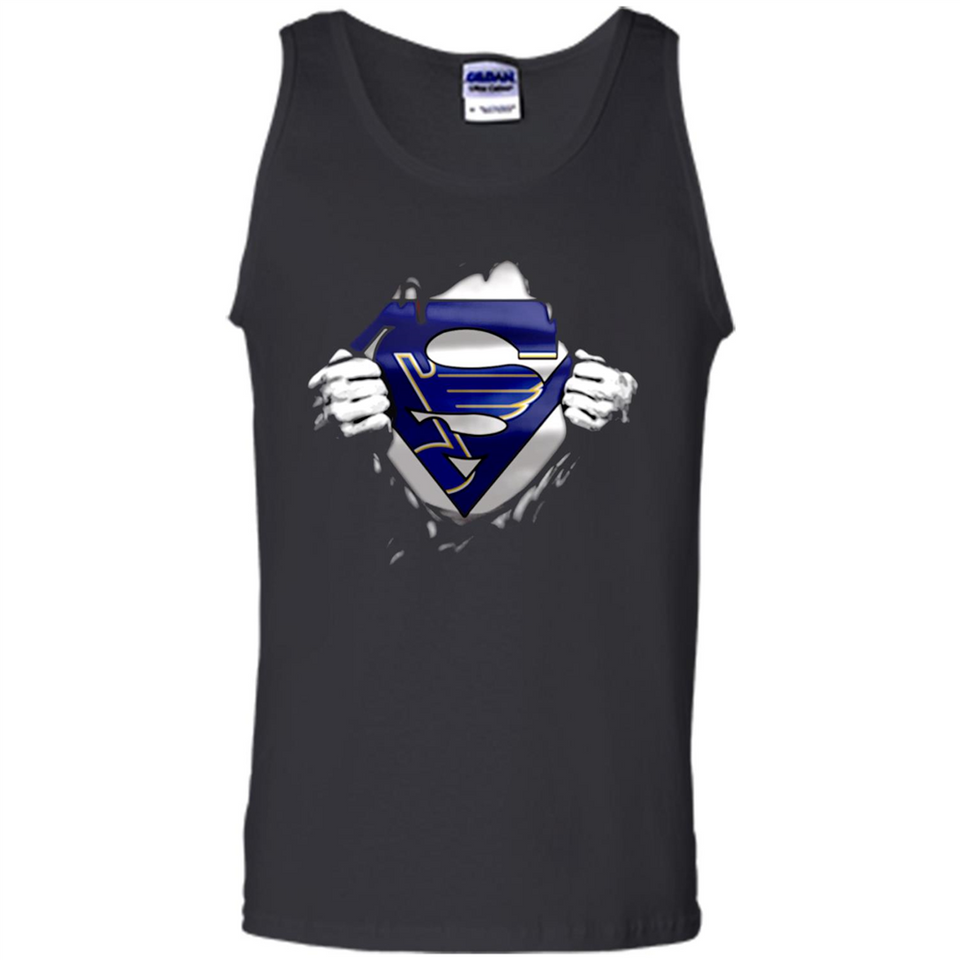 St. Louis Blues And Superman Fans