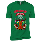 Oakland Raiders NFL Reindeer Funny Merry Christmas And Happy New Year