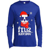 Feliz Navidog Boston Terrier Dog Ugly Xmas Sweater PING PONG