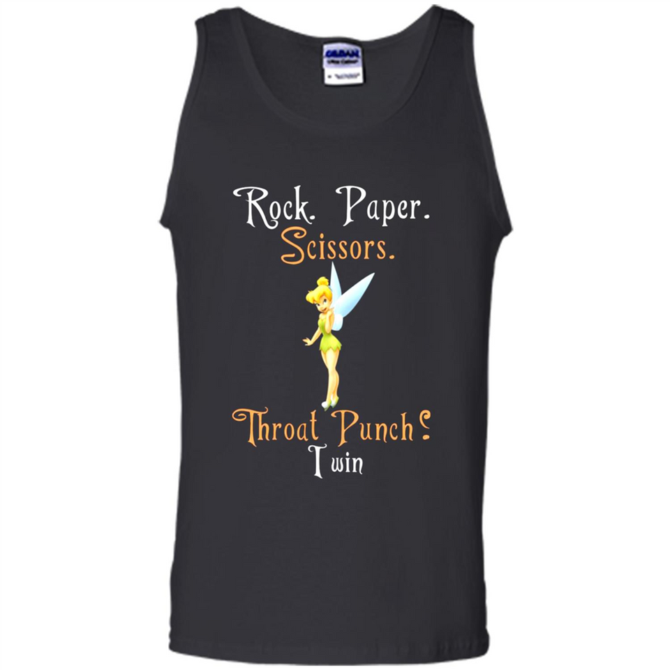 Tinker Bell Rock Paper Scissors Throat Punch I win PINGPONG