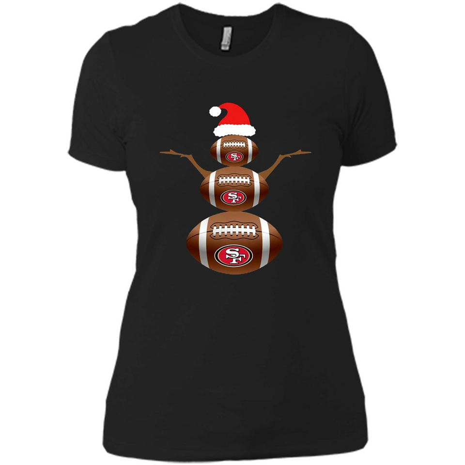 San Francisco 49ers NFL Dabbing Snowman Xmas