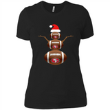 San Francisco 49ers NFL Dabbing Snowman Xmas
