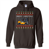 Merry Christmas Forklift ugly sweatshirt PINGPONG
