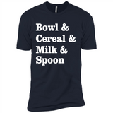 Tasty Cereal Recipe Bowl Milk Spoon