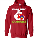 warrior against cannabis - Hoodie