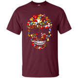 Skull Christmas Decorations Merry Xmas T-Shirt - Shirt