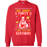 We Gonna Party Like It's My Birthday Jesus Christmas PINGPONG