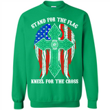 Dallas Stars - stand for the flag kneel for the cross
