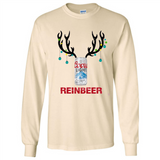 Coors Light Reinbeer Funny Beer Reindeer Christmas Sweatshirt - Long Sleeve T-Shirt