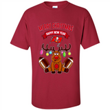 Tampa Bay Buccaneers NFL Reindeer Funny Merry Christmas And Happy New Year