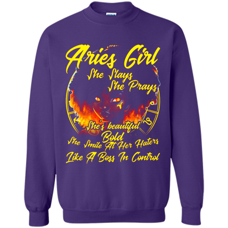 Aries Girl She Slays She Prays Zodiac Sign PINGPONG