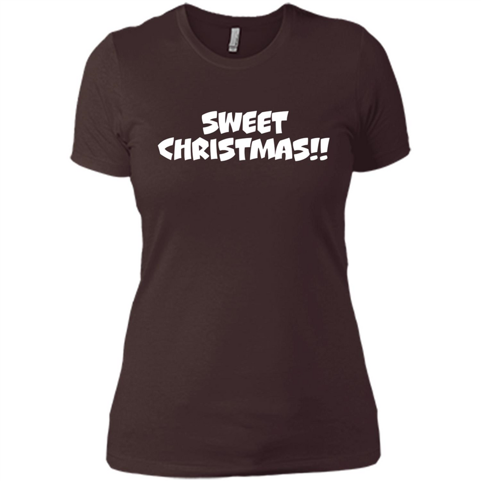 SWEET CHRISTMAS sweetchristmas - Ladies' Boyfriend T-Shirt