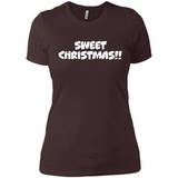 SWEET CHRISTMAS sweetchristmas - Ladies' Boyfriend T-Shirt