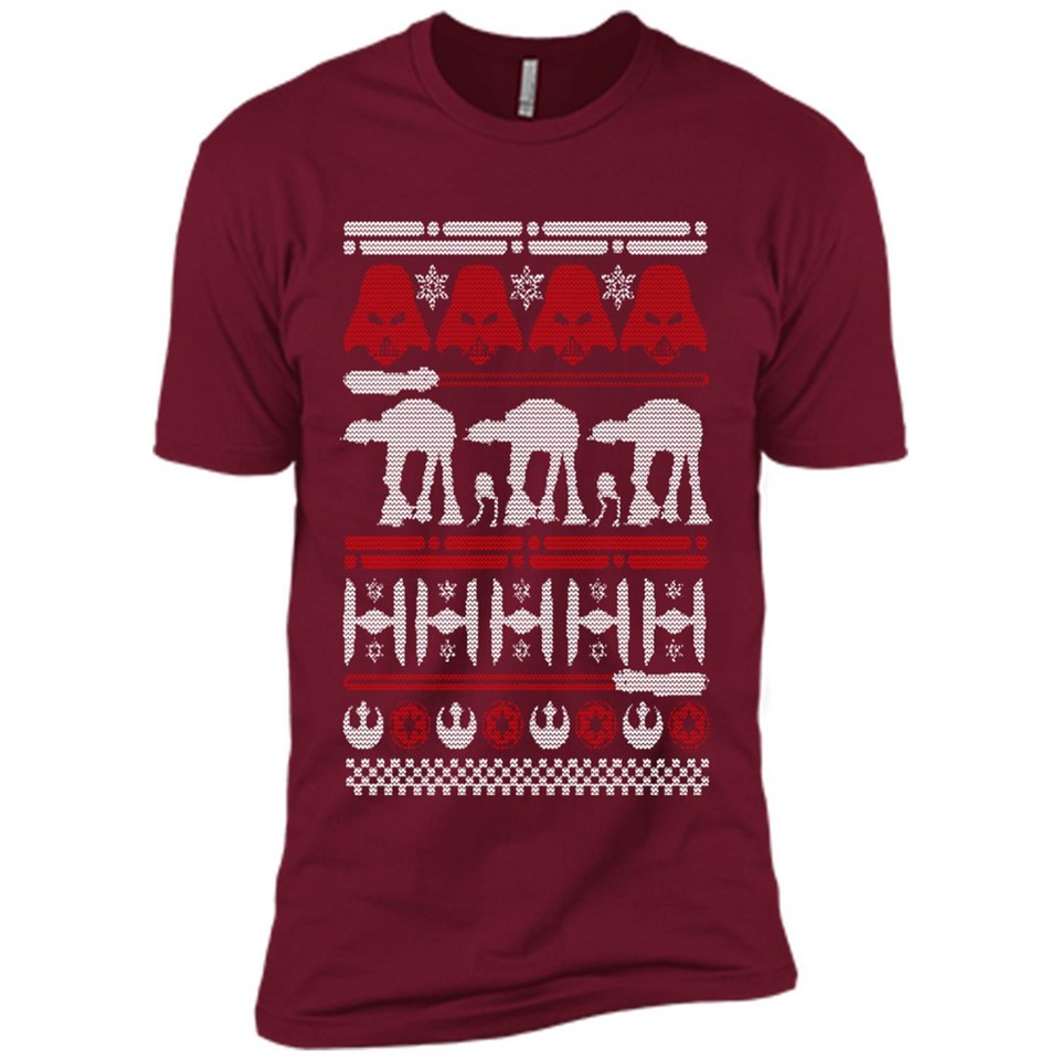 Star Wars - Christmas on Hoth - Premium Short Sleeve T-Shirt