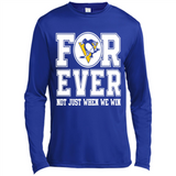 Pittsburgh Penguins Forever For ever not just when we win - Canvas Long Sleeve T-Shirt