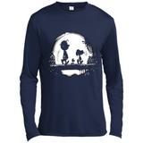 Snoopy The Peanuts Walking To The Moon