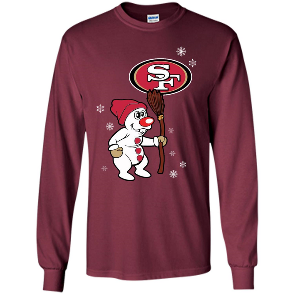 San Francisco 49ers Snowman