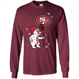 San Francisco 49ers Snowman