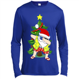 Dabbing Santa Christmas In July - Canvas Long Sleeve T-Shirt