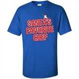 Funny Christmas Clothes - Santas Favorite Chef - Shirt