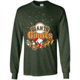 Snoopy Christmas San Francisco Giants - Long Sleeve T-Shirt