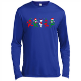 Dancing Bears Dance Christmas For Xmas Sweatshirt - Canvas Long Sleeve T-Shirt
