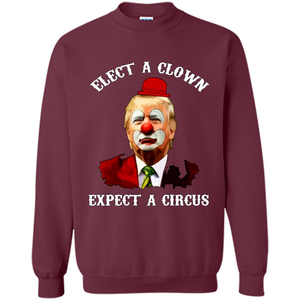Elect A Clown Expect A Circus Trump PING PONG