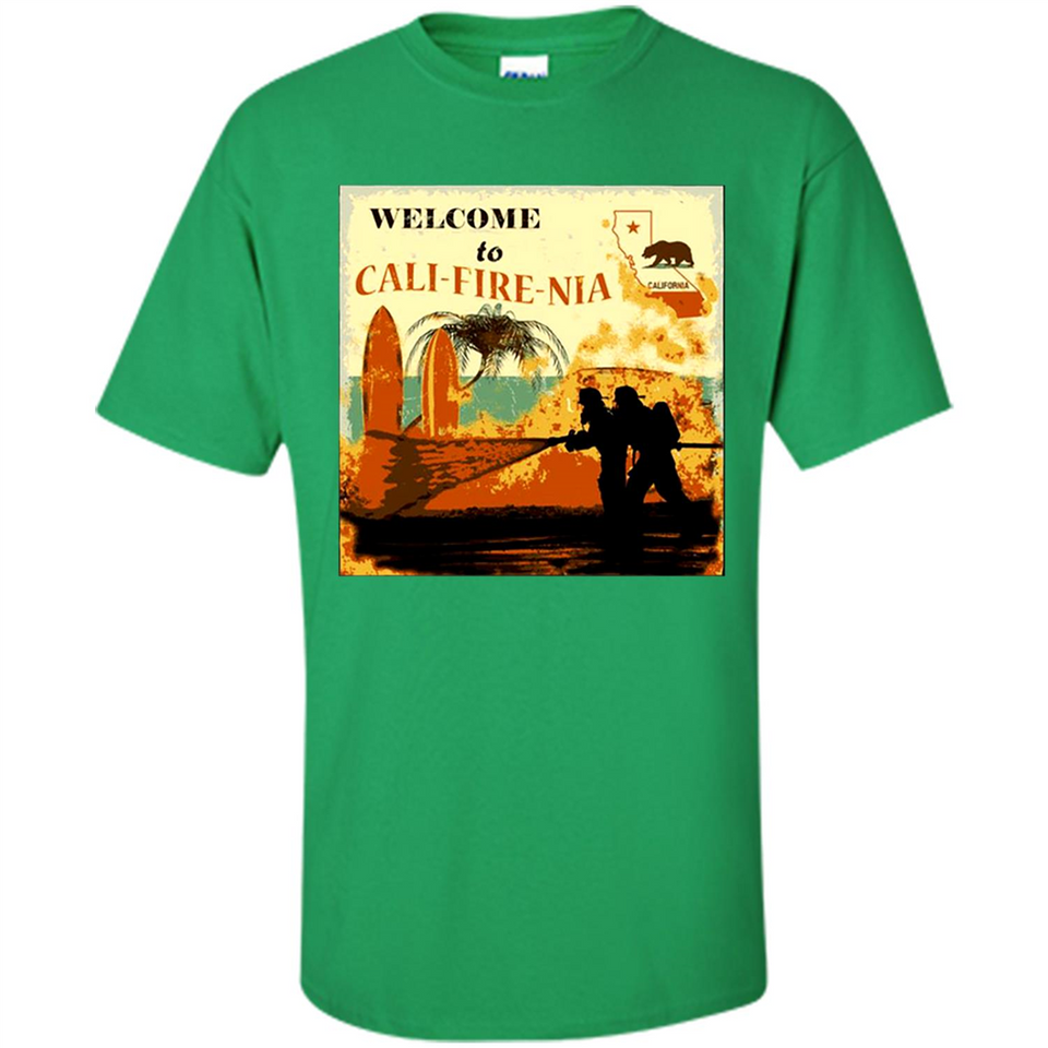 Paradise California Camp Fire Youth T-Shirt PINGPONG - Shirt