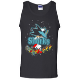 Snoopy Christmas San Jose Sharks - Tank Top