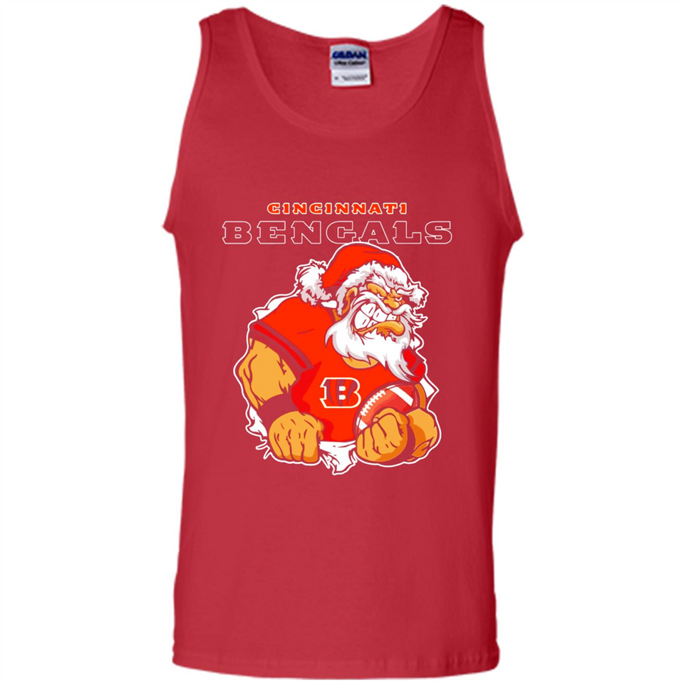 Grumpy Santa Claus Cincinnati Bengals Football Team PINGPONG