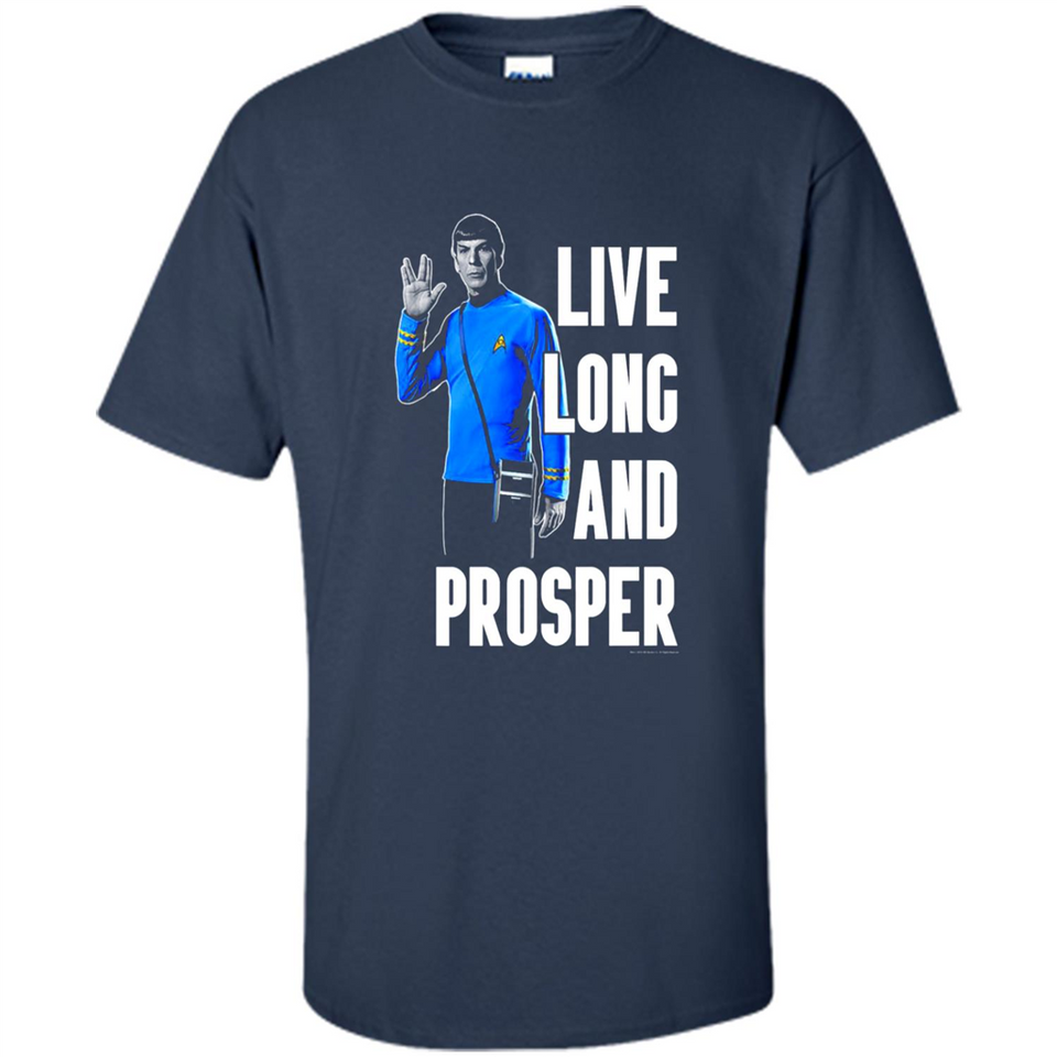 Live Long And Prosper Mr. Spock Star Trek PINGPONG