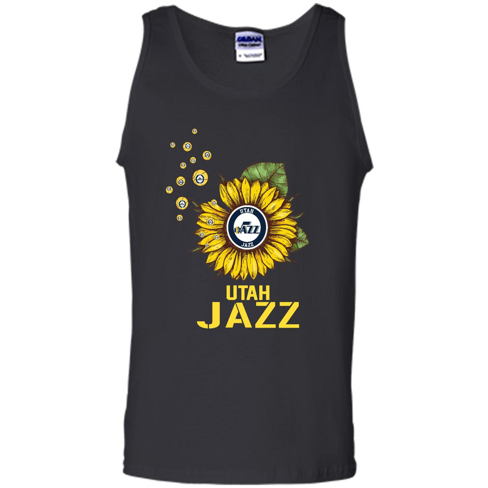 Utah Jazz Basketball Sunflower