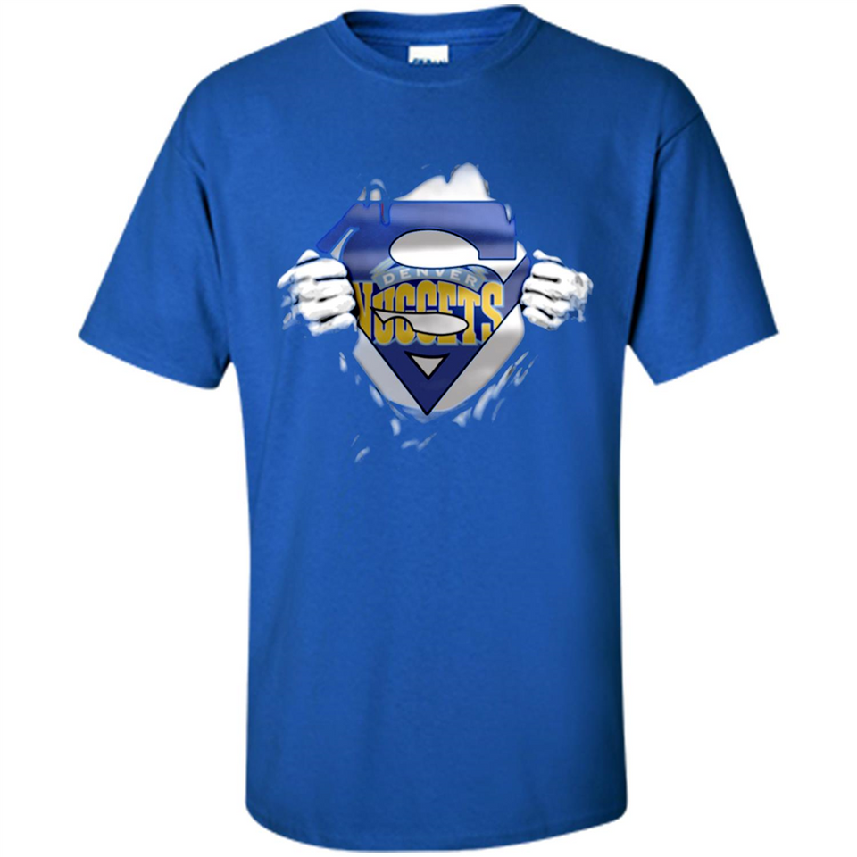 Denver Nuggets And Superman Fans - Shirt