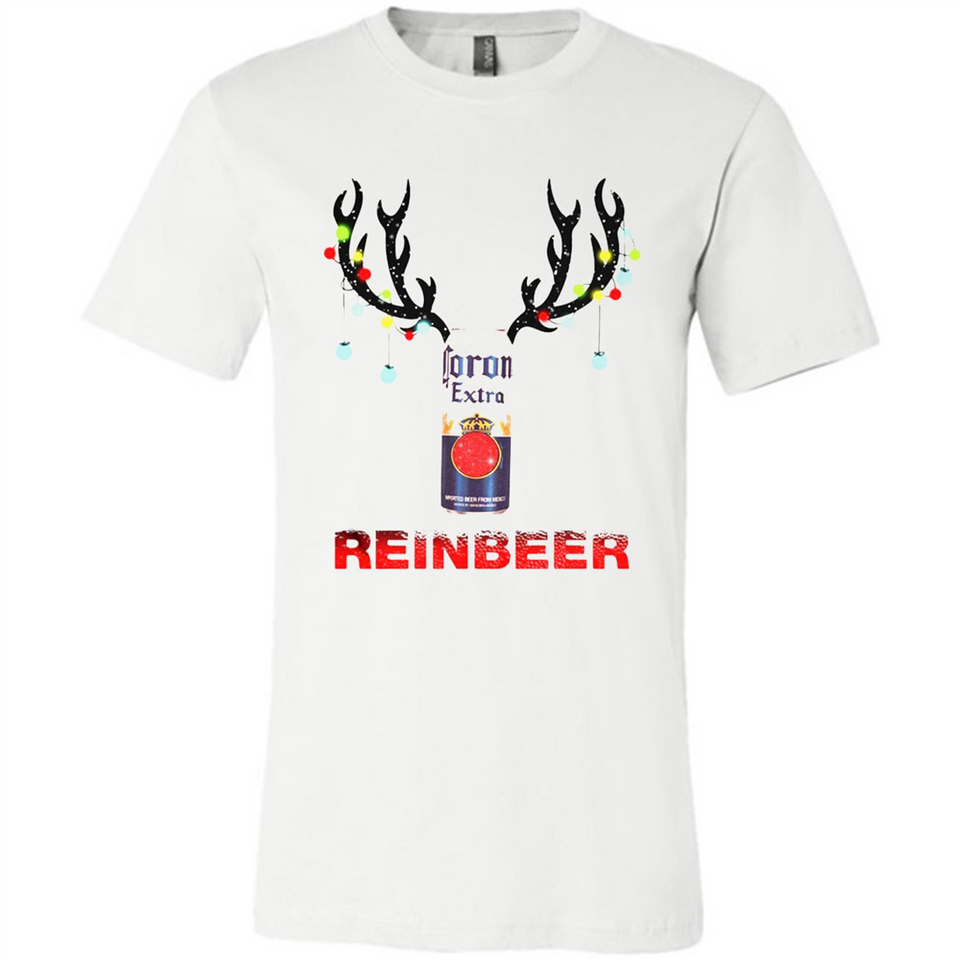 Corona Extra reinbeer Christmas - Canvas Unisex T-Shirt