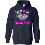 I Wear Purple For My Brother Chiari Malformation - Hoodie