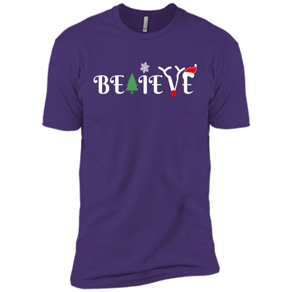 Believe in Christmas - Premium Short Sleeve T-Shirt
