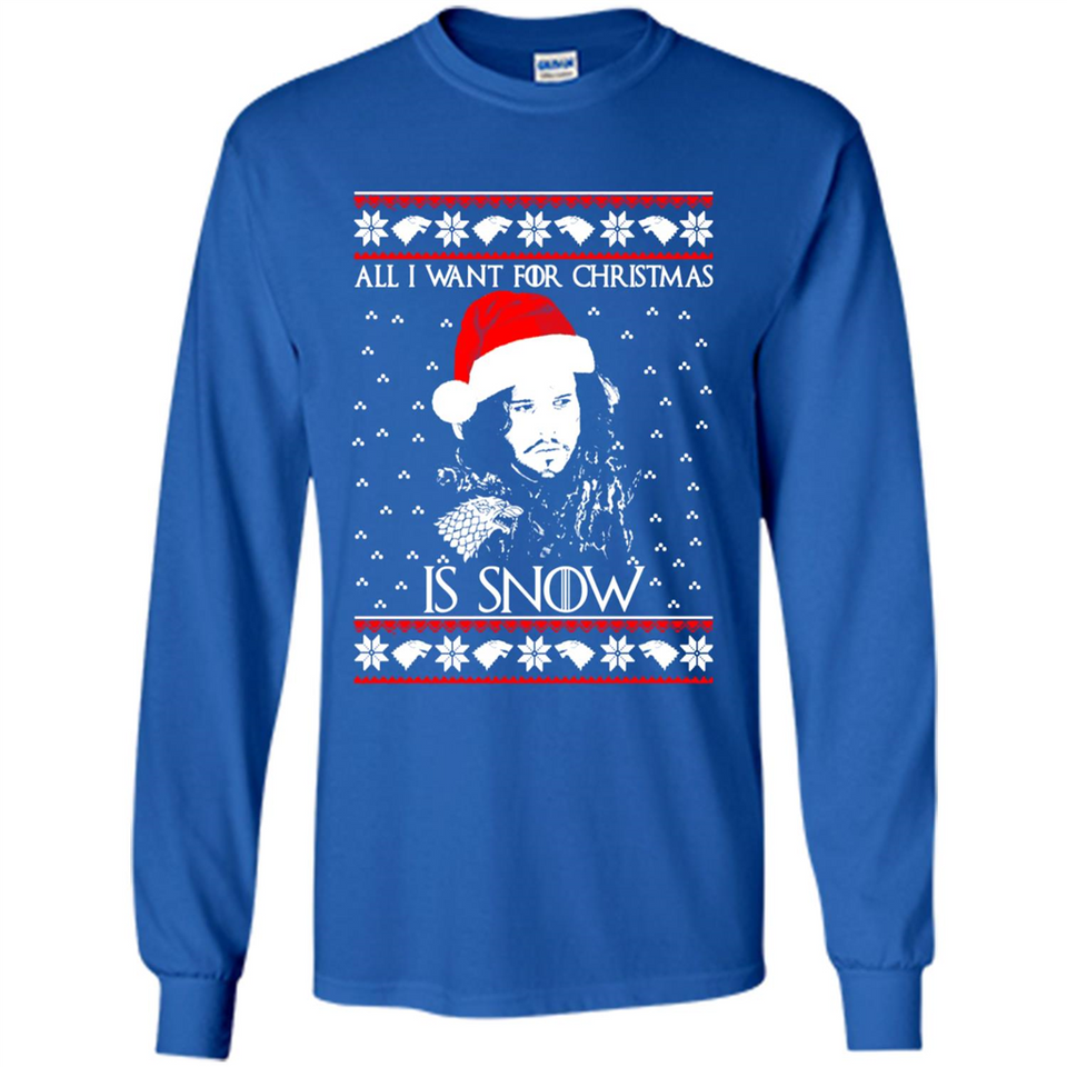 All I Want for Christmas is Snow ugly sweater PINGPONG