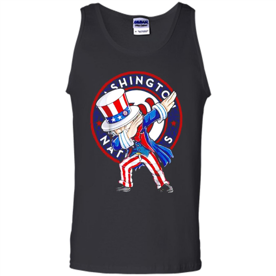 MLB WASHINGTON NATIONALS UNCLE SAM DABBING INDEPENDENCE DAY
