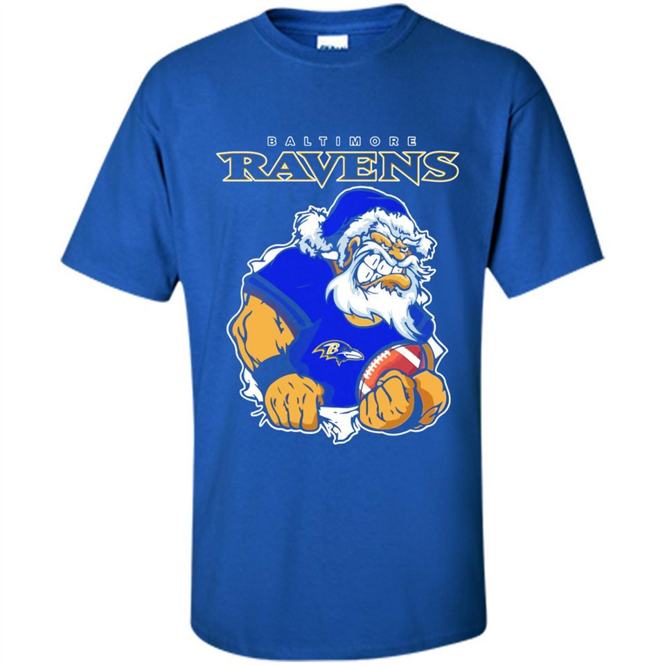 Grumpy Santa Claus Baltimore Ravens Football Team PINGPONG