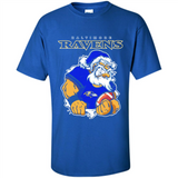 Grumpy Santa Claus Baltimore Ravens Football Team PINGPONG