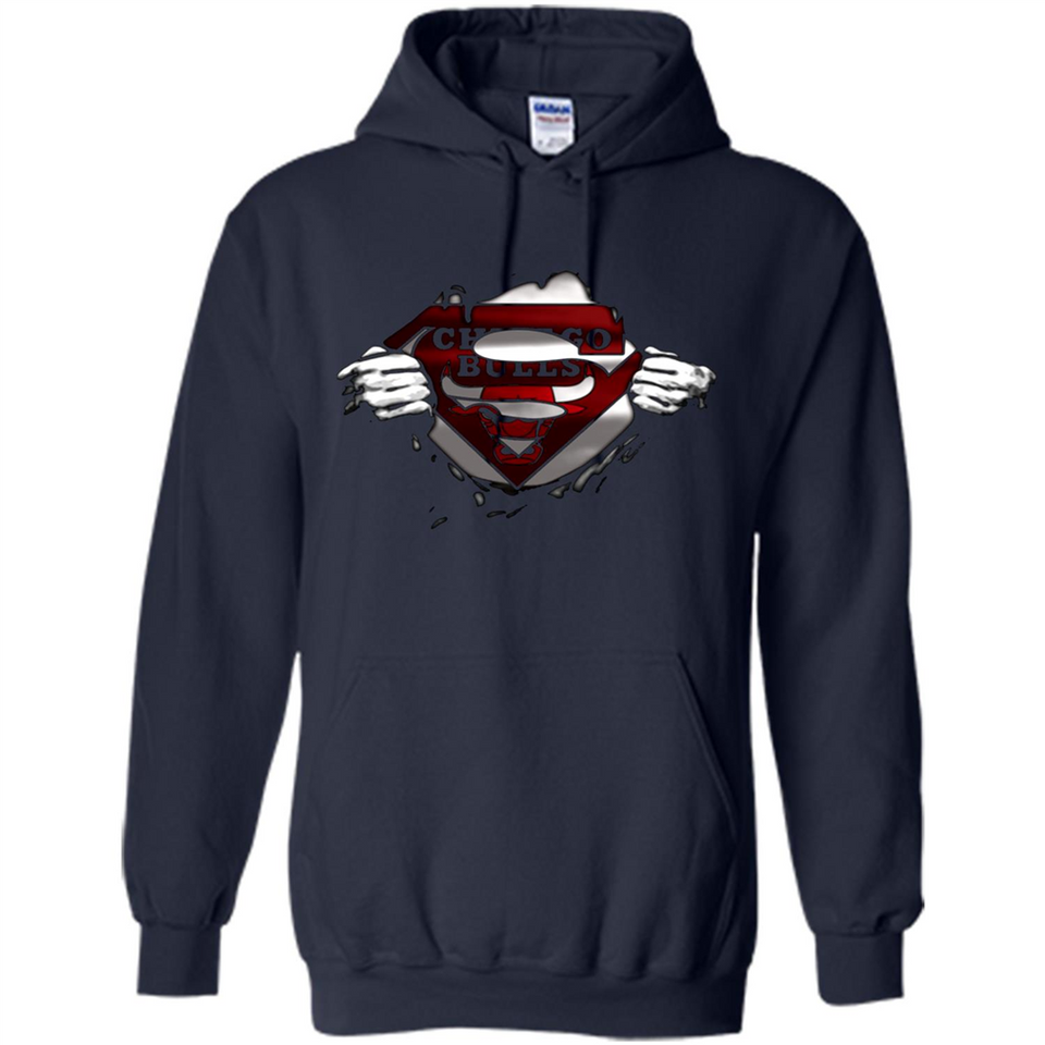 Chicago Bulls And Superman Fans - Hoodie