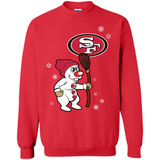 San Francisco 49ers Snowman